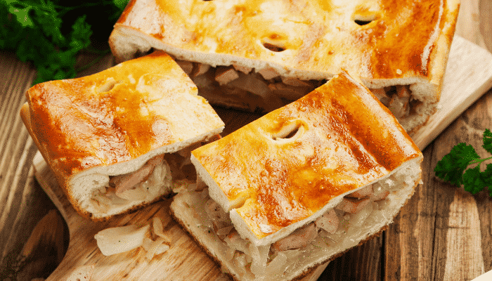 Torta de Linguiça de Pernil