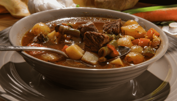 Carne de Panela com Legumes