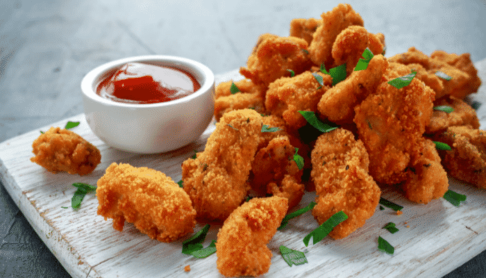 Nuggets de Frango Caseiro