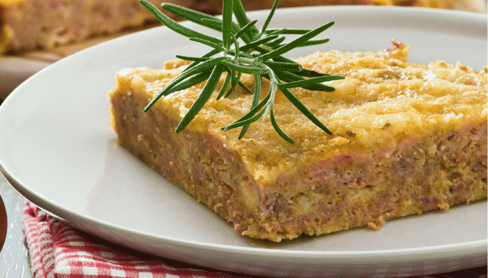 Torta de Abóbora com Carne-Seca