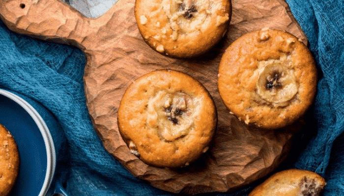 Muffin de Banana com Canela