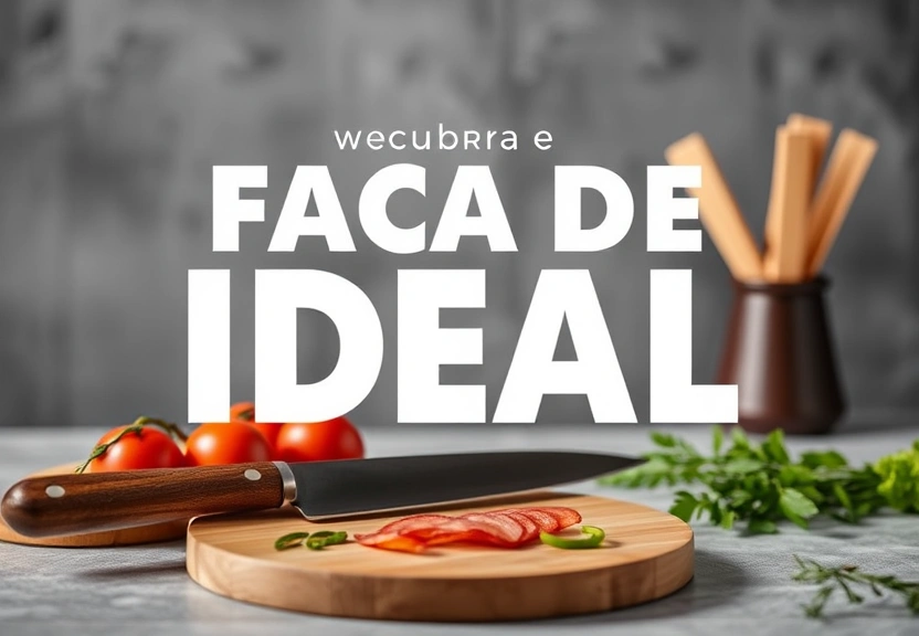 Representação visual de Descubra o Faca de Chef Ideal: Melhores Lâminas Selecionadas por Especialistas (2025)